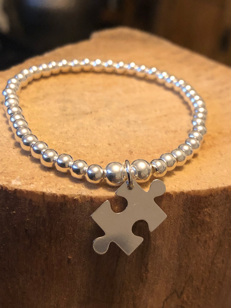 Puzzle Piece Charm | Fast Delivery Crafted by Silvery Jewellery in South  Africa
